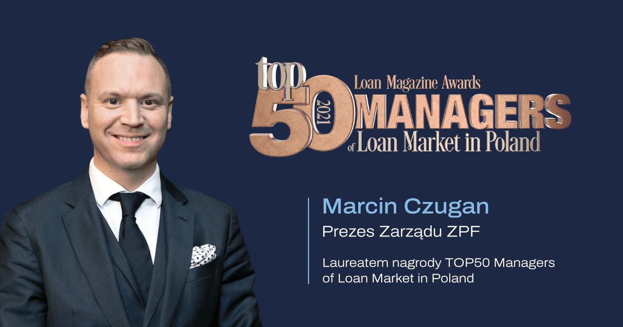 Read more about the article Marcin Czugan laureatem nagrody dla najbardziej wpływowych managerów loan market w Polsce